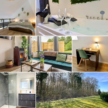 Dom wakacyjny Le Forestier - Moderne & Confort - Balneo Netflix Gratuit Bbq Terrasse -animaux Bienvenus